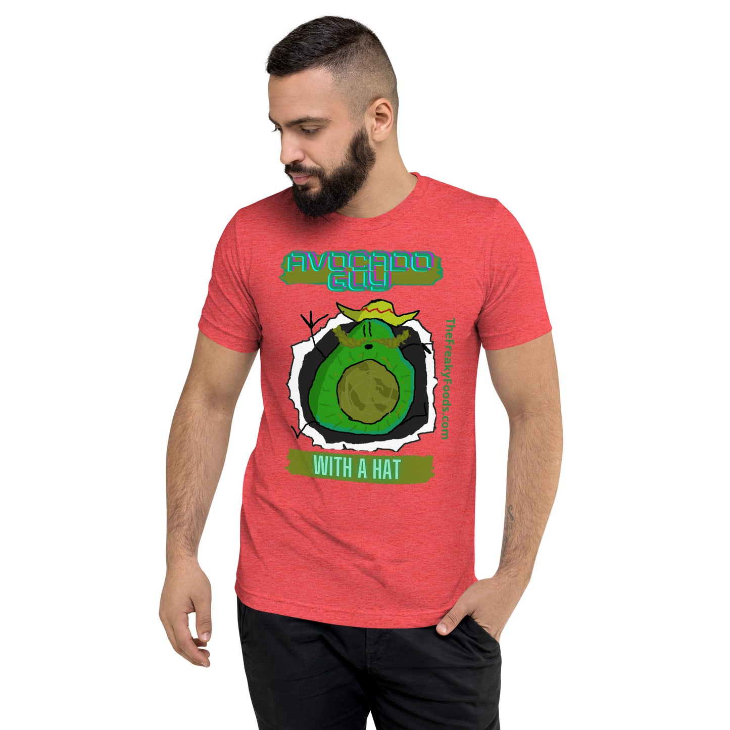 Avocado Guy - Adult Short sleeve t-shirt