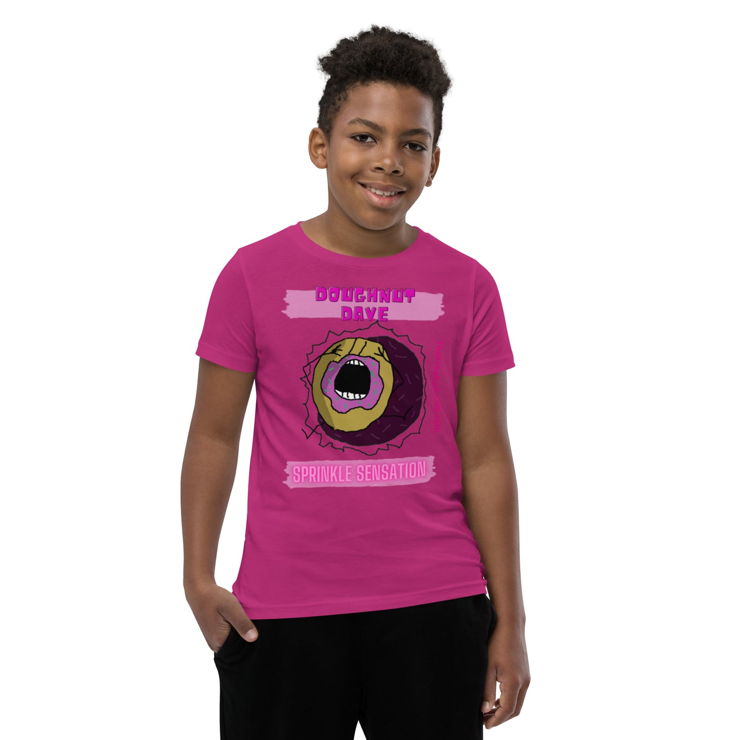 Doughnut Dave - Youth Short Sleeve T-Shirt