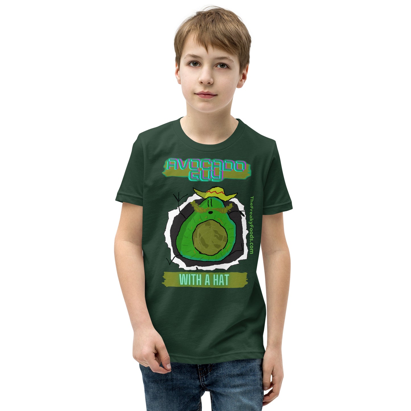 Avocado Guy - Youth Short Sleeve T-Shirt