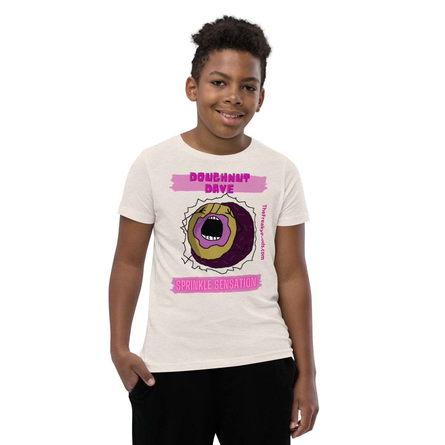 Doughnut Dave - Youth Short Sleeve T-Shirt