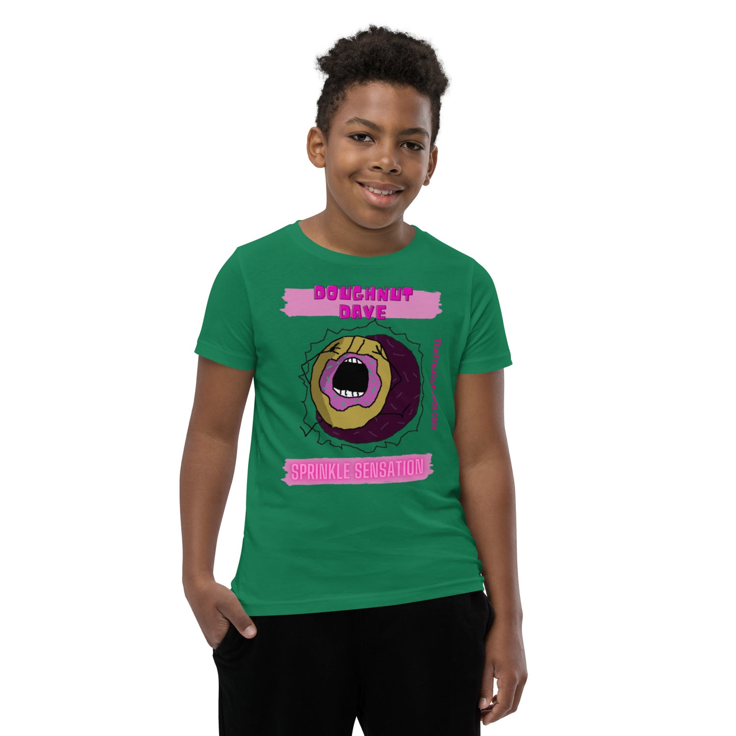 Doughnut Dave - Youth Short Sleeve T-Shirt