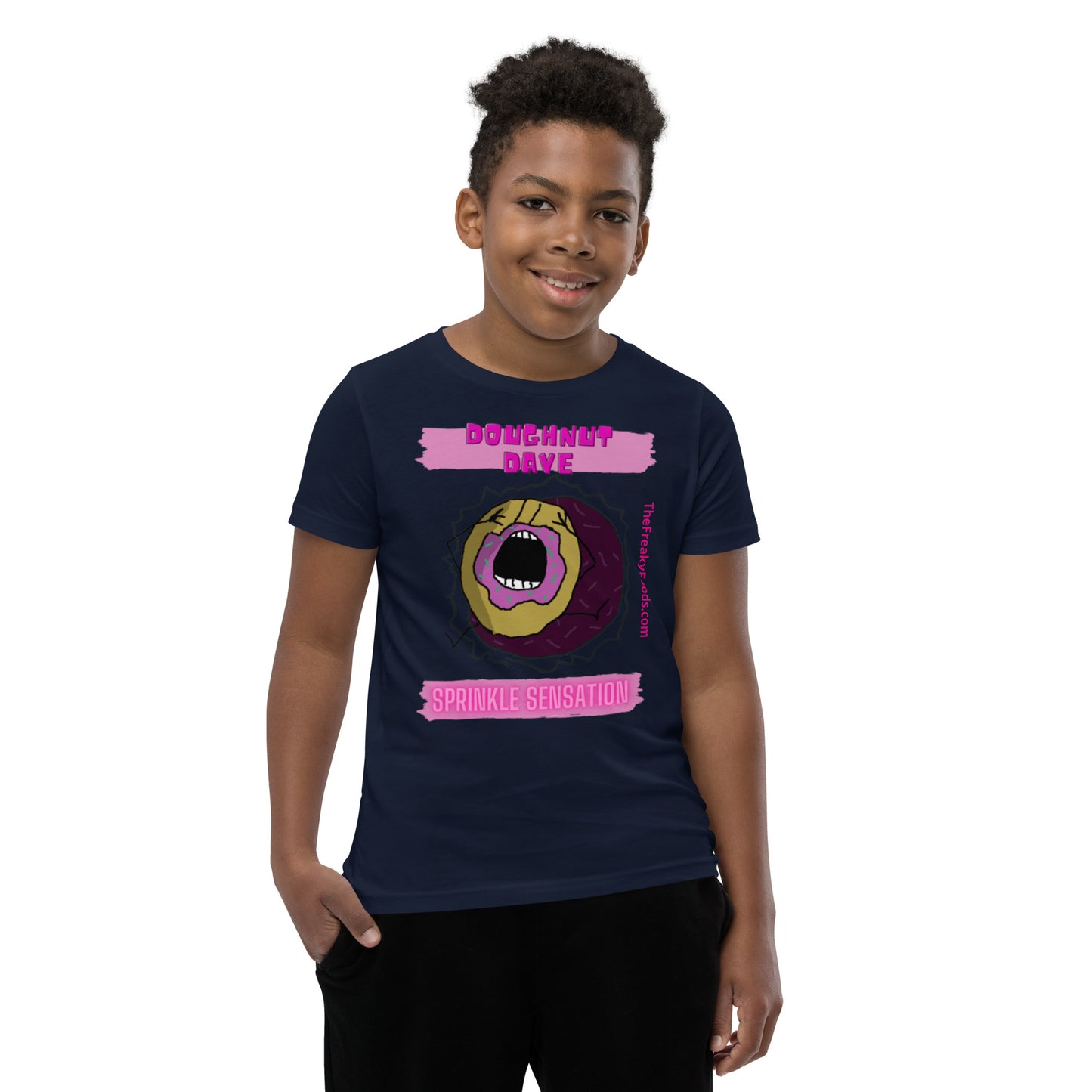 Doughnut Dave - Youth Short Sleeve T-Shirt