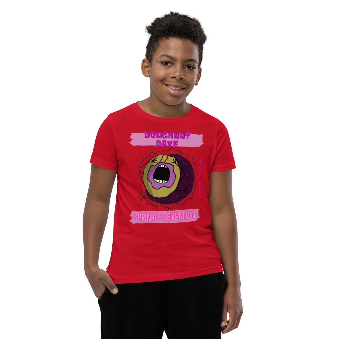 Doughnut Dave - Youth Short Sleeve T-Shirt