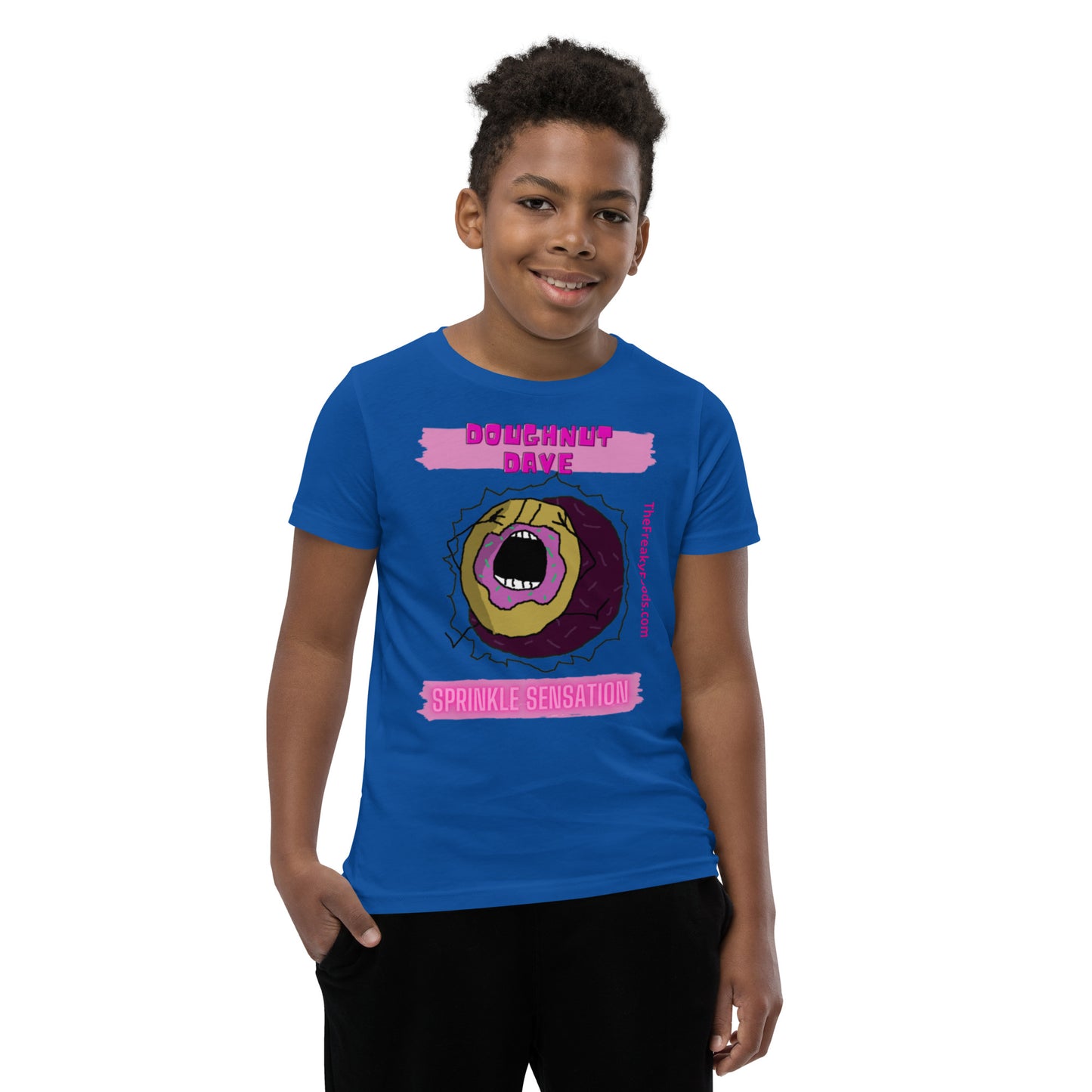 Doughnut Dave - Youth Short Sleeve T-Shirt